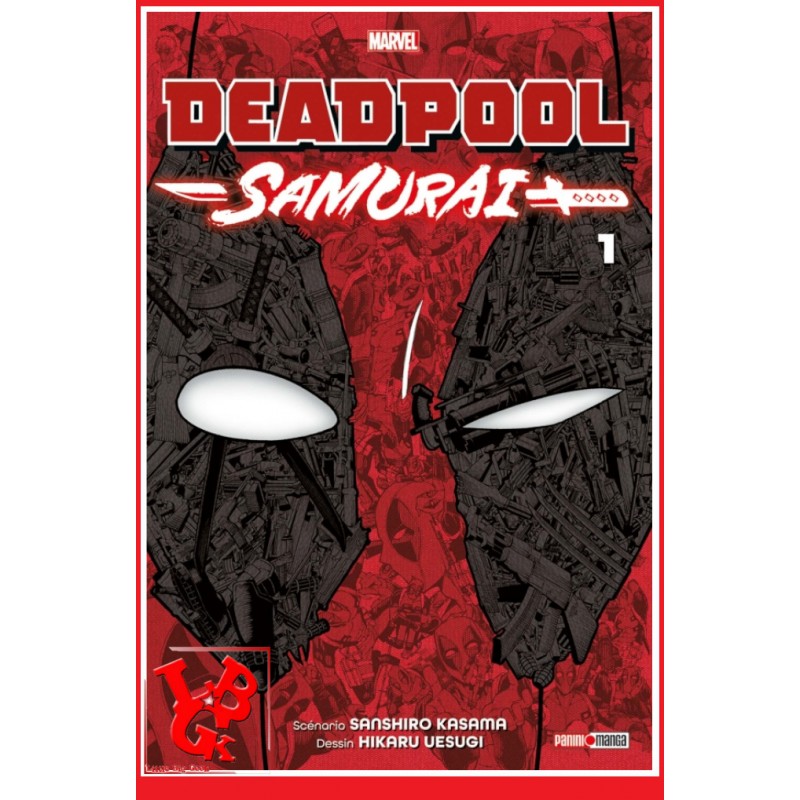 DEADPOOL SAMOURAI 1 (Mai 2022) Vol. 01 - Shonen par Panini Manga libigeek 9791039109734