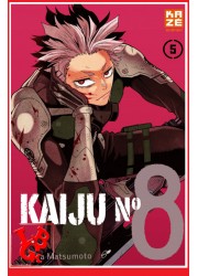 KAIJU N°8 - 5 (Juin 2022) Vol.05 Shonen par KAZE Manga libigeek 9782820343116