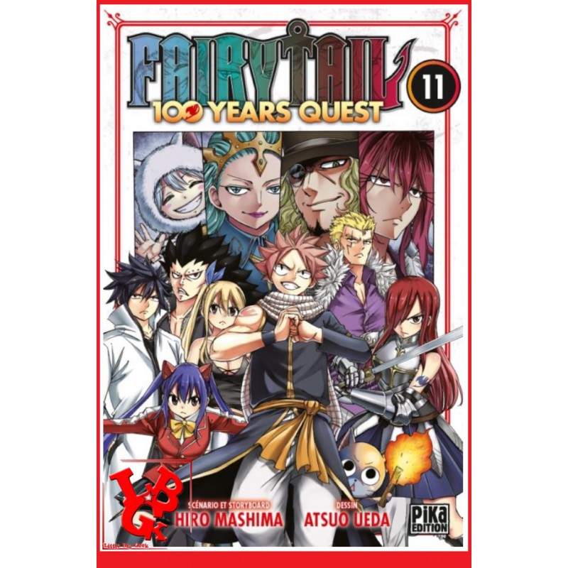 FAIRY TAIL 100 Years Quest 11 (Aout 2022) Vol. 11 Shonen par Pika libigeek 9782811671341