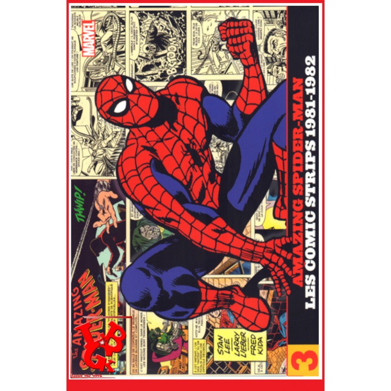 AMAZING SPIDER-MAN Comic Strips 3 (Septembre 2022) 1981-1982 par Panini Comics libigeek 9782809498677