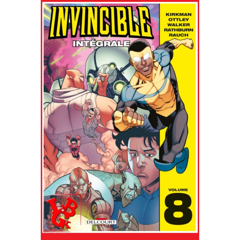 INVINCIBLE Intégrale 8 (Novembre 2022) Vol. 08 - Kirkman par Delcourt Comics little big geek 9782413045557 - LiBiGeek