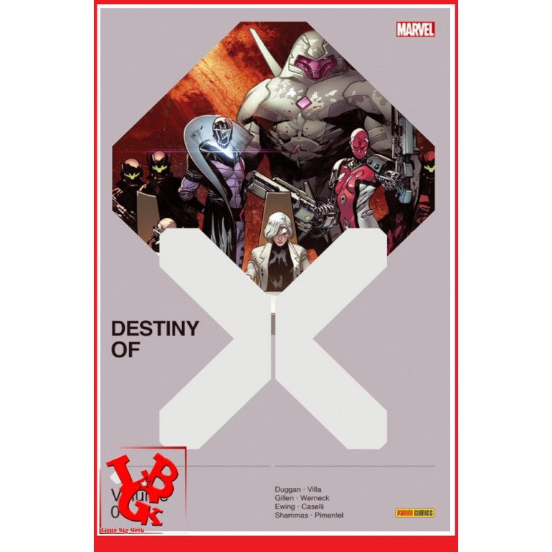 DESTINY of X - 1 (Décembre 2022) Mensuel Ed. Souple Vol. 01 par Panini Comics little big geek 9791039111850 - LiBiGeek