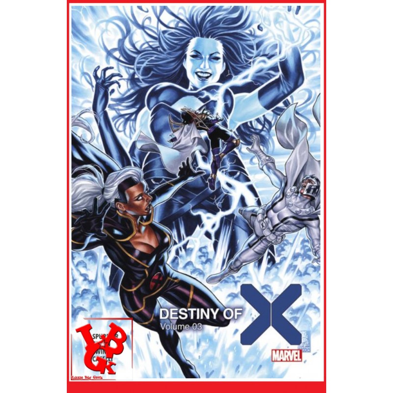 DESTINY of X - 3 (Janvier 2023) Mensuel Ed. Collector Vol. 03 par Panini Comics little big geek 9791039112352 - LiBiGeek