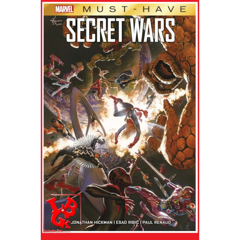 SECRET WARS Marvel Must Have (Janvier 2023) par Panini Comics little big geek 9791039111881 - LiBiGeek