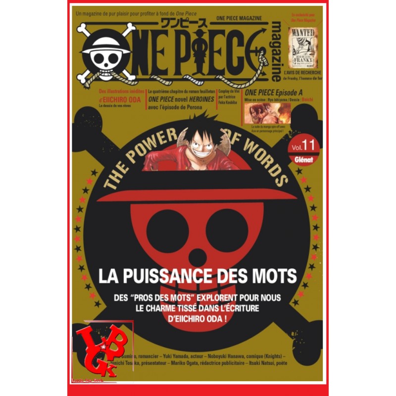 ONE PIECE Magazine 11 (Janvier 2023) Shonen par Glénat Manga little big geek 9782344052891 - LiBiGeek