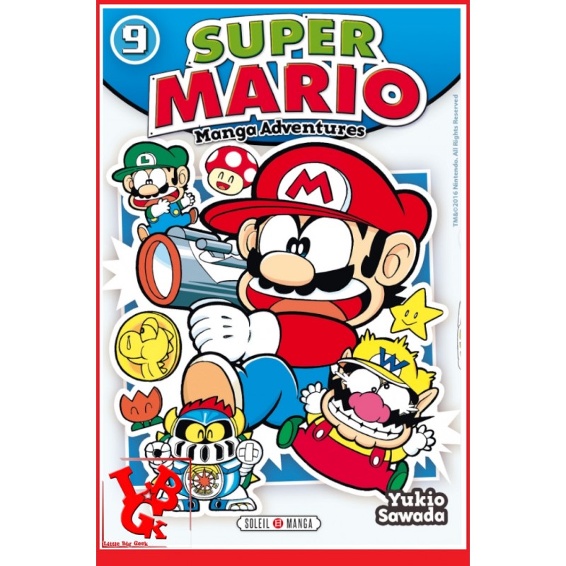 SUPER MARIO 9 (Mars 2016) Manga Shonen Adventures Vol. 09 par Soleil Manga little big geek 9782302049949 - LiBiGeek