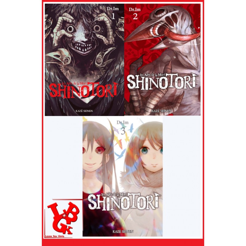 SHINOTORI 1 à 3 (2021) Histoire Complete - Les Ailes de la mort - Seinen par Kaze Manga little big geek 9782820340719 - LiBiGeek