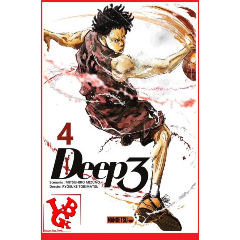 DEEP 3 - 4 (Fevrier 2023) Basket Ball - Shonen par Mangetsu little big geek 9782382811429 - LiBiGeek