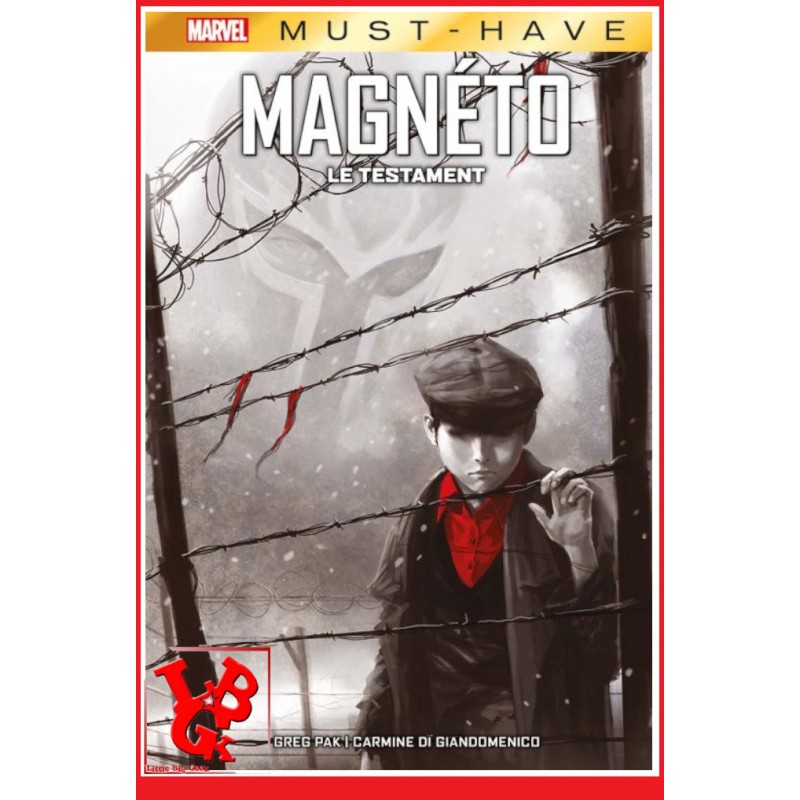 MAGNETO Marvel Must Have (Fevrier 2023) Le Testament par Panini Comics little big geek 9791039112734 - LiBiGeek