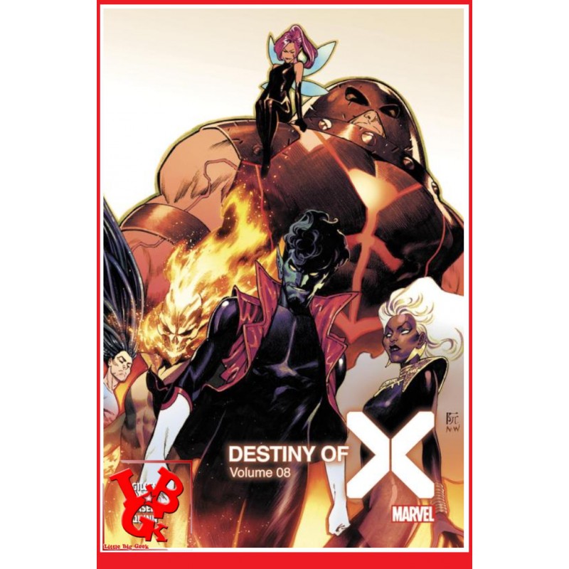 DESTINY of X - 8 (Avril2023) Mensuel Ed. Collector Vol. 08 par Panini Comics little big geek 9791039114523 - LiBiGeek