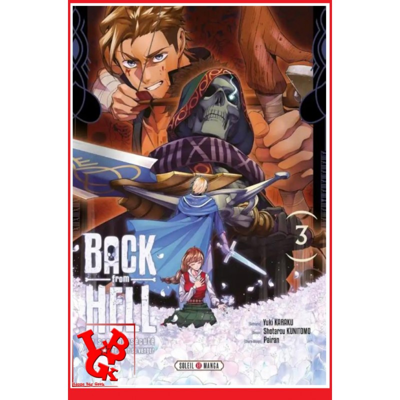 BACK FROM HELL 3 (Janvier 2023) Vol. 03 - Seinen par Soleil Manga little big geek 9782302097896 - LiBiGeek