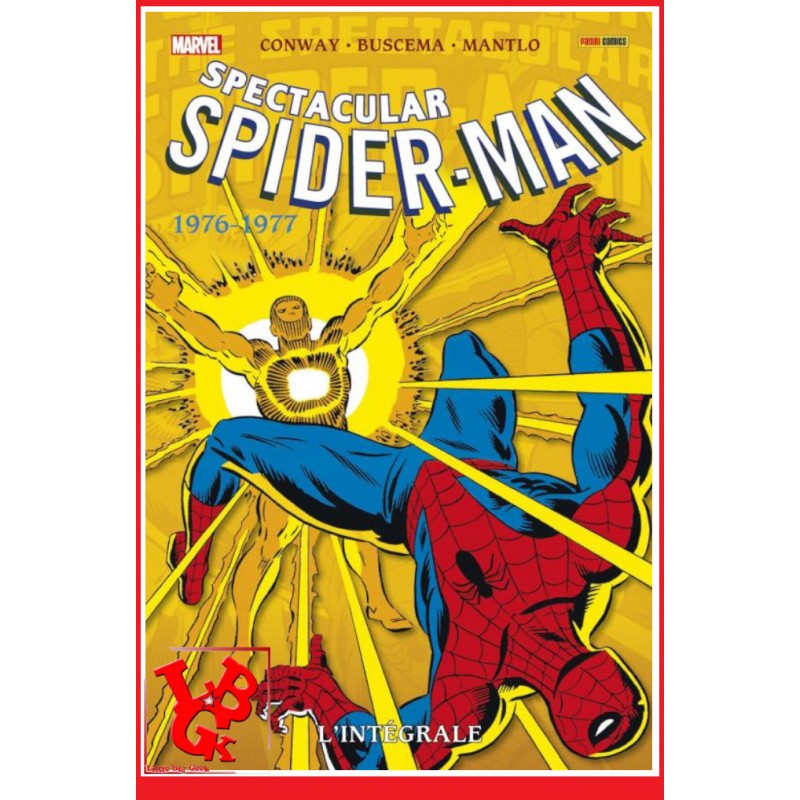 SPECTACULAR SPIDER-MAN Integrale 1 Nvelle Ed. (Octobre 2022) Vol. 01 - 1976/77 par Panini Comics little big geek 9791039101196 -