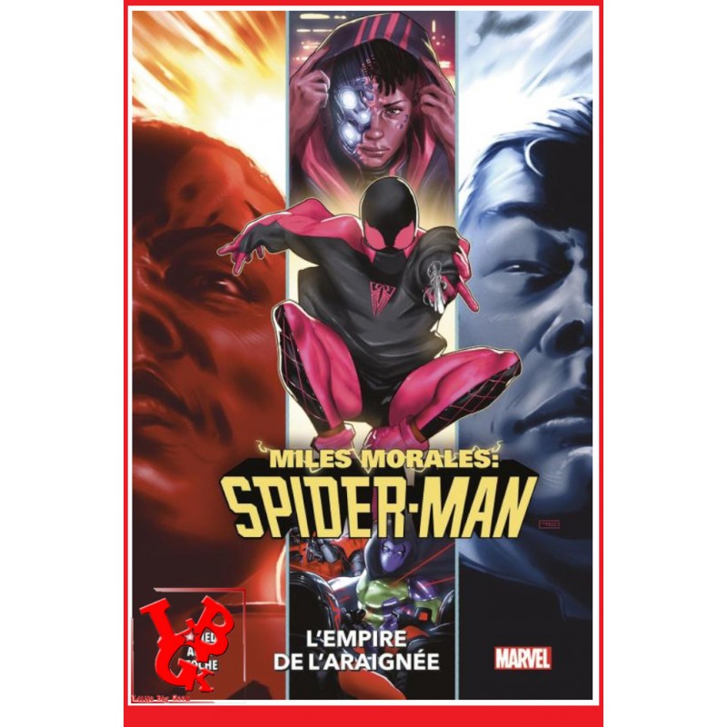 SPIDER-MAN Miles Morales 100% 5 (Mai 2023) Vol. 05 - L'empire de l'araignée par Panini Comics little big geek 9791039115018 - Li