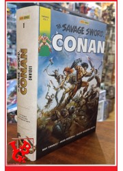 CONAN The Savage Sword OMNIBUS (Avril 2023) +1000 pages par Panini Comics little big geek 9791039114493 - LiBiGeek