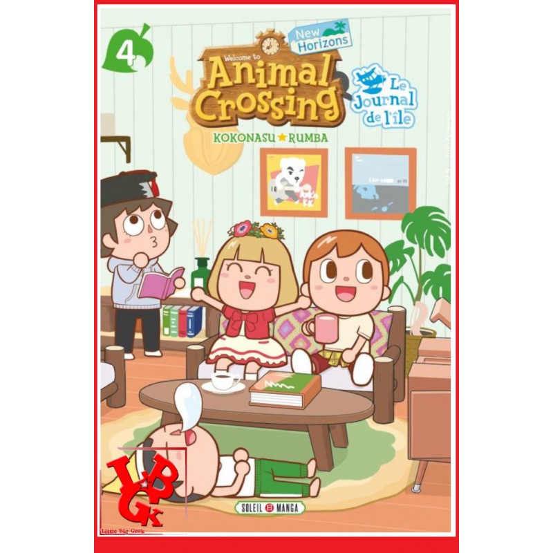 ANIMAL CROSSING New Horizons 4 (Juin 2023) Vol. 04 - Shonen par Soleil Manga little big geek 9782302099005 - LiBiGeek