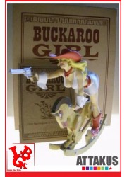 BUCKAROO GIRL d'Olivier VATINE - Pin-up résine par Attakus little big geek 3700472002000 - LiBiGeek