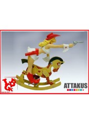 BUCKAROO GIRL d'Olivier VATINE - Pin-up résine par Attakus little big geek 3700472002000 - LiBiGeek