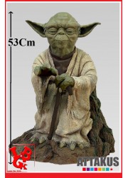 YODA using the force STAR WARS statue 1/1 53Cm par Attakus little big geek 3700472002836 - LiBiGeek