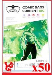 Protection Comics : Lot de 50 protections pour comics format CURRENT BIG Size libigeek 4260250075777