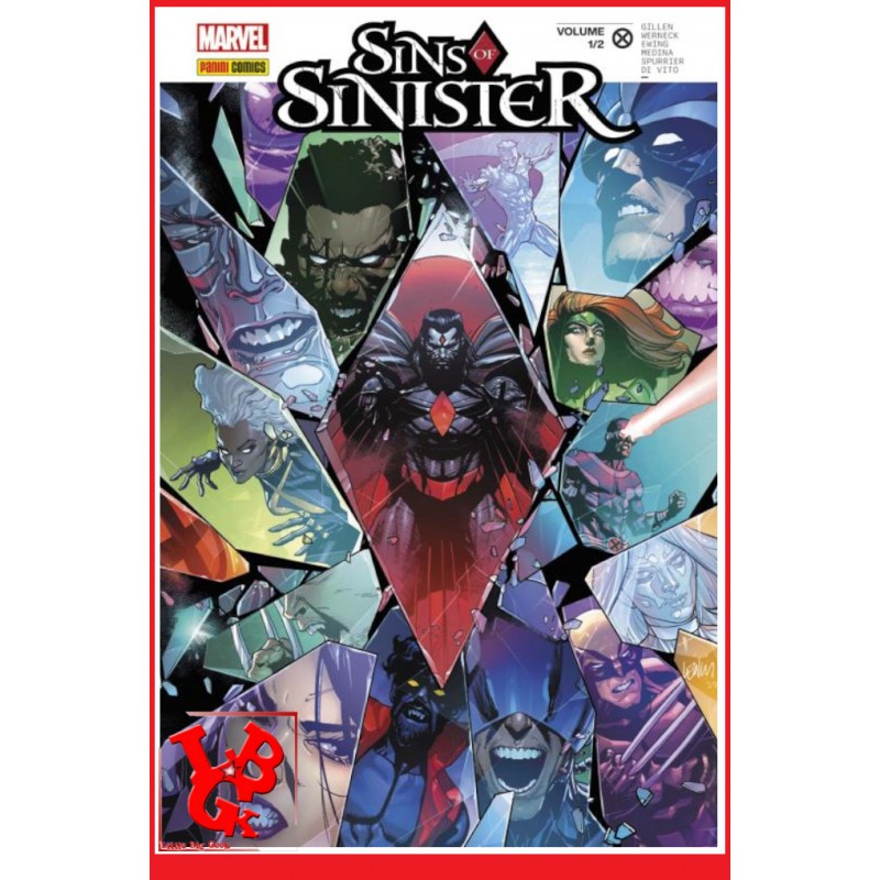 SINS SINISTER 1 (Aout 2023) Mensuel Ed. Souple Vol. 01/02 par Panini Comics little big geek 9791039120678 - LiBiGeek