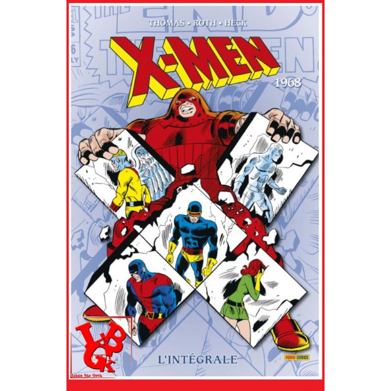 X-MEN Integrale 5 Nvelle Ed. (Aout 2023) Vol. 05 - 1968 par Panini Comics little big geek 9791039117883 - LiBiGeek