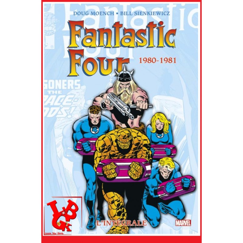 FANTASTIC FOUR Integrale 19 (Aout 2023) Vol. 19 / 1980 - 81 par Panini Comics little big geek 9791039115834 - LiBiGeek