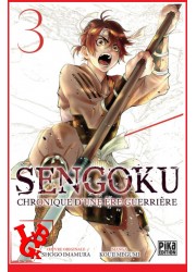 SENGOKU 3 (Septembre 2023) Vol. 03 Shonen - Chronique d'une ère Guerrière par Pika Editions little big geek 9782811677428 - LiBi