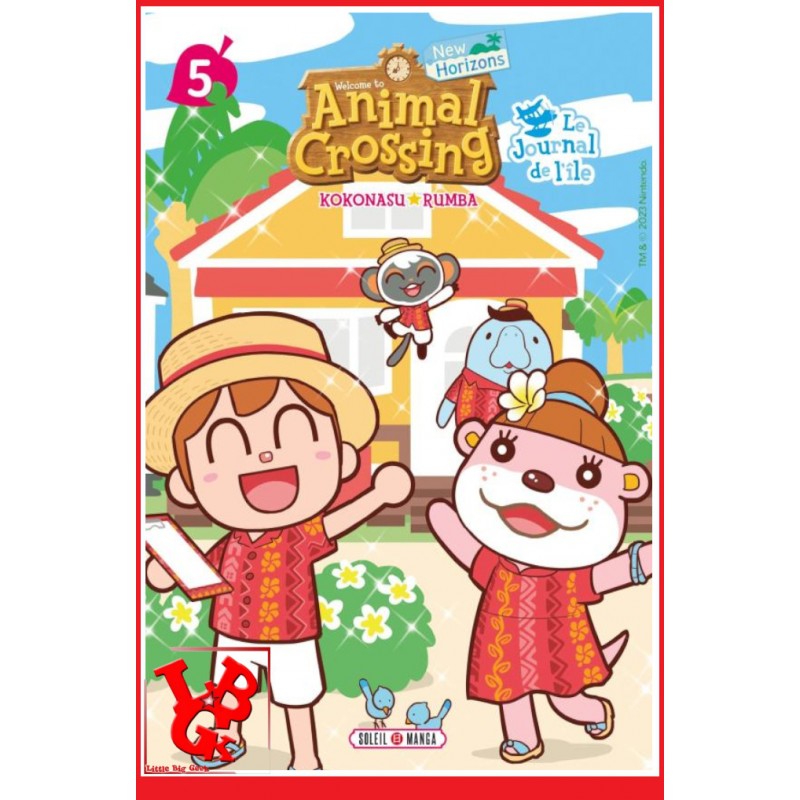 ANIMAL CROSSING New Horizons 5 (Septembre 2023) Vol. 05 - Shonen par Soleil Manga little big geek 9782302100244 - LiBiGeek