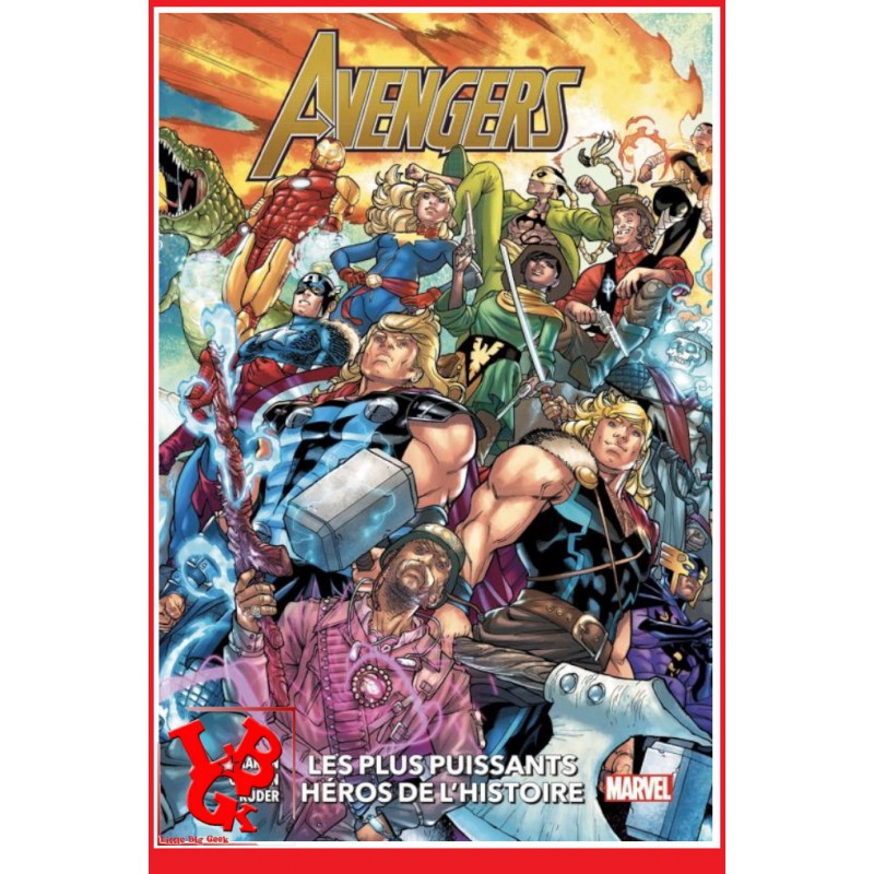 AVENGERS 100% - 10 (Septembre 2023) Les plus puissants héros de l'histoire par Panini Comics little big geek 9791039115056 - LiB