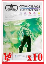 Protection Comics : Lot de 10 protections pour comics format CURRENT Size REFERMABLES libigeek 4260250071601