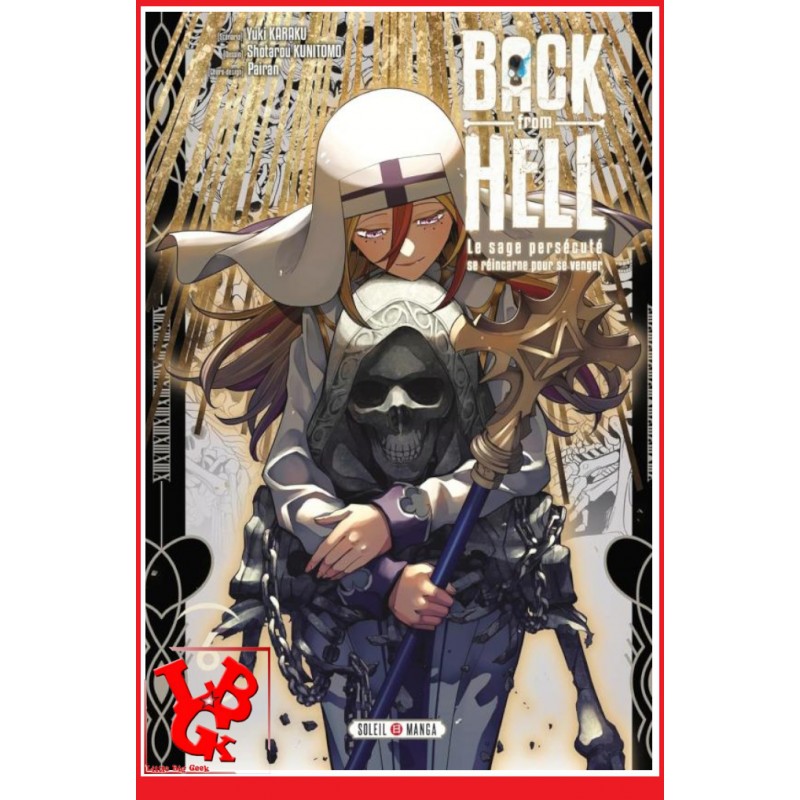 BACK FROM HELL 6 (Octobre 2023) Vol. 06 - Shonen par Soleil Manga little big geek 9782302100893 - LiBiGeek