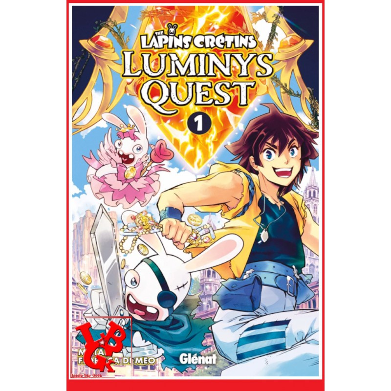 THE LAPINS CRETINS : Luminys Quest  1 (Octobre 2023) Vol. 01 - Shonen par Soleil Manga little big geek 9782344032046 - LiBiGeek