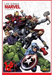 LES ICONES DE MARVEL : 3 (Septembre 2023) Vol. 03 / Avengers par Panini Comics - Softcover little big geek 9791039119511 - LiBiG