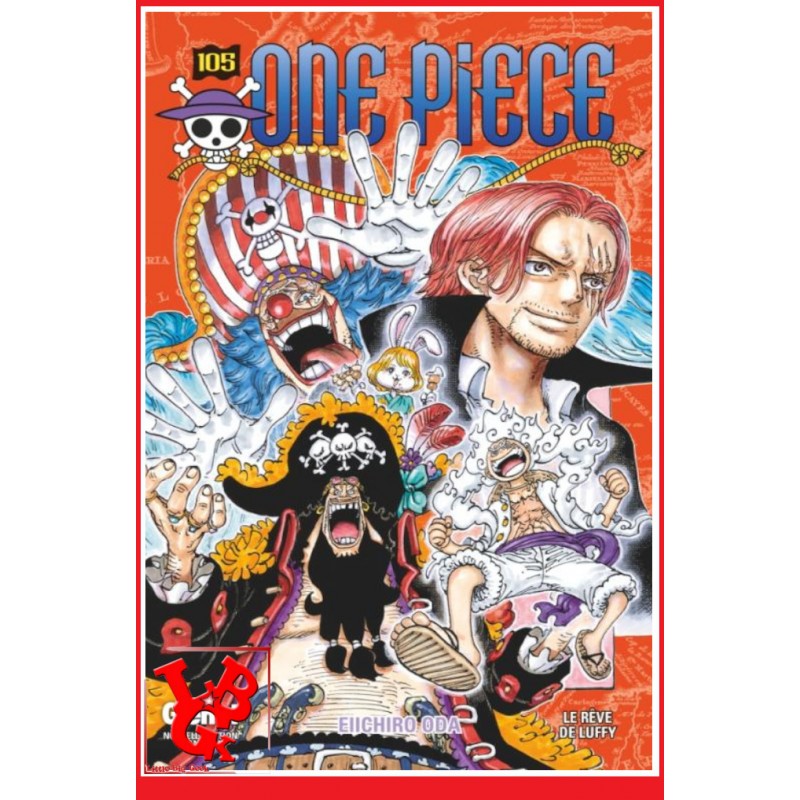 ONE PIECE 105 (Octobre 2023) Vol. 105 Shonen par Glénat Manga little big geek 9782344052181 - LiBiGeek