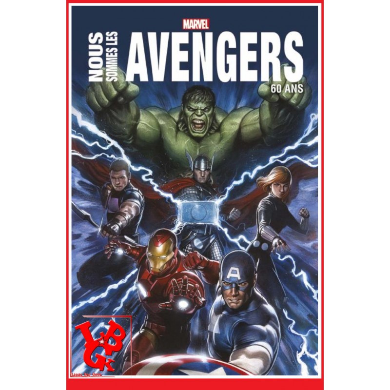 AVENGERS Nous sommes ... (Septembre 2023) Anthologie Edition 60 ans par Panini Comics little big geek 9791039120753 - LiBiGeek