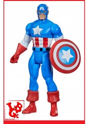 CAPTAIN AMERICA Marvel Legends Retro Action Figure 10Cm par Kenner little big geek 5010993842513 - LiBiGeek