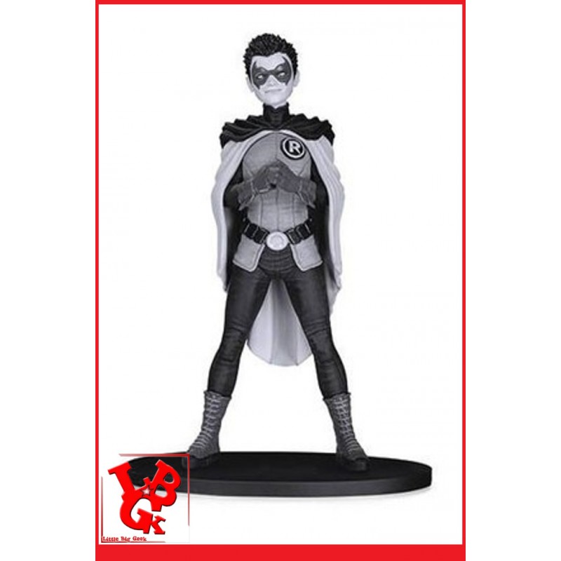 BATMAN Black & White Série 2 Robin - FRANK QUITELY - Figurine 10 cm Pvc par DC Collectibles little big geek 761941362212 - LiBiG