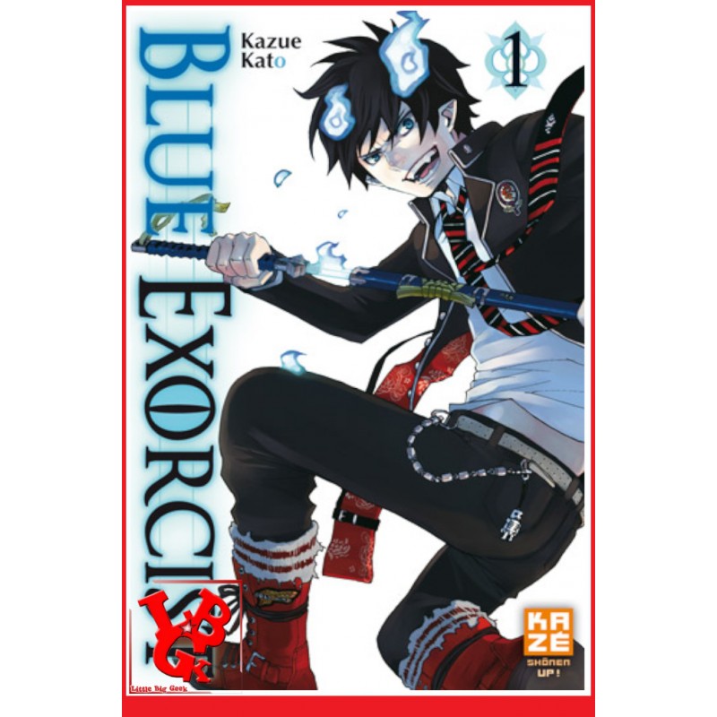 BLUE EXORCIST 1 (2010) Vol.01 Shonen par KAZE / CRUNCHYROLL little big geek 9782849658307 - LiBiGeek