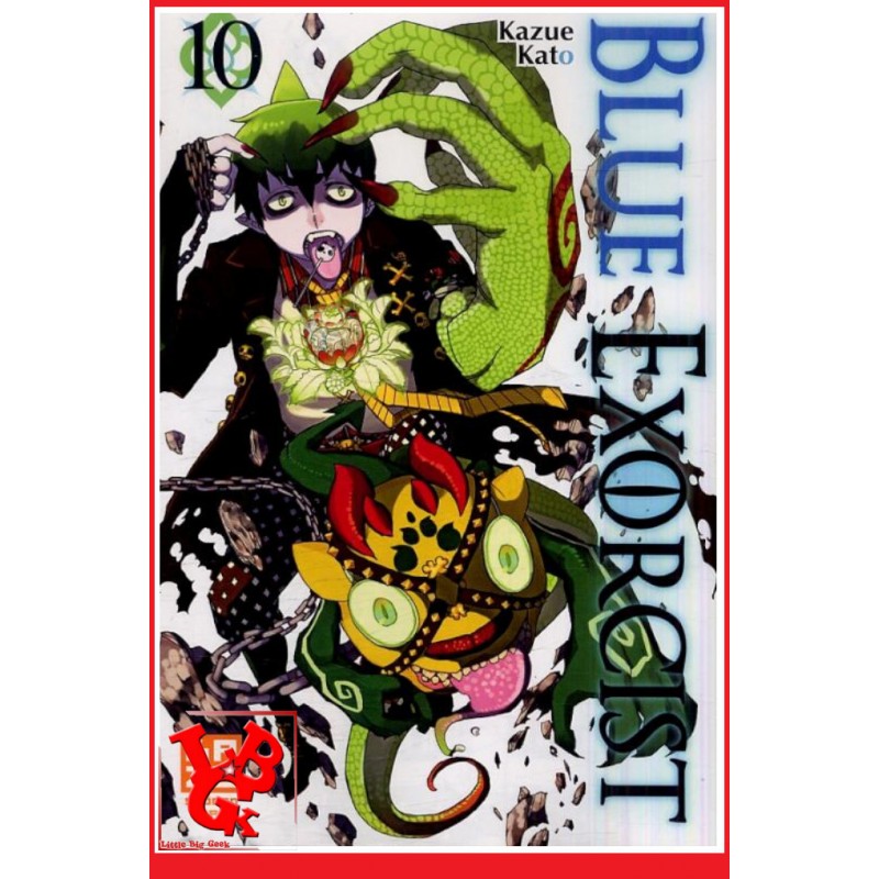 BLUE EXORCIST 10 (2013) Vol.10 Shonen par KAZE / CRUNCHYROLL little big geek 9782820306487 - LiBiGeek