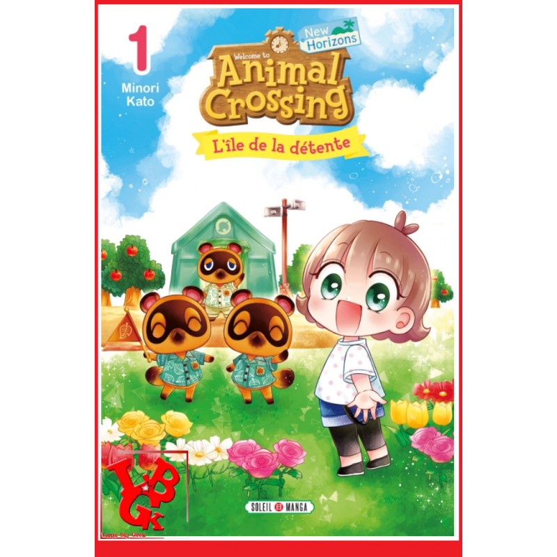 ANIMAL CROSSING L'île de la détente 1 (Juin 2023) Vol. 01 - Shonen par Soleil Manga little big geek 9782302097636 - LiBiGeek