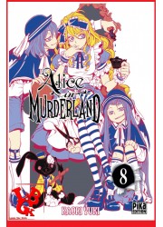 ALICE in MURDERLAND 8 (Avr 2018) Vol. 08 Shojo par Pika little big geek 9782811641016 - LiBiGeek