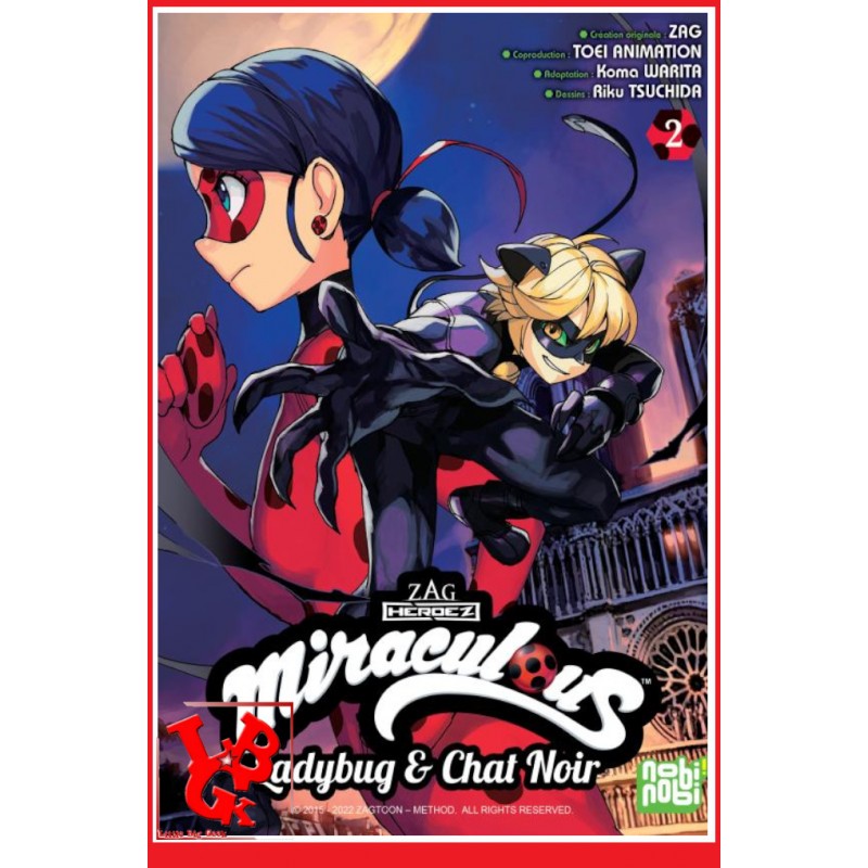 MIRACULOUS ! 2 (Novembre 2023) Vol. 02 - Shonen par Nobi Nobi little big geek 9782373499445 - LiBiGeek