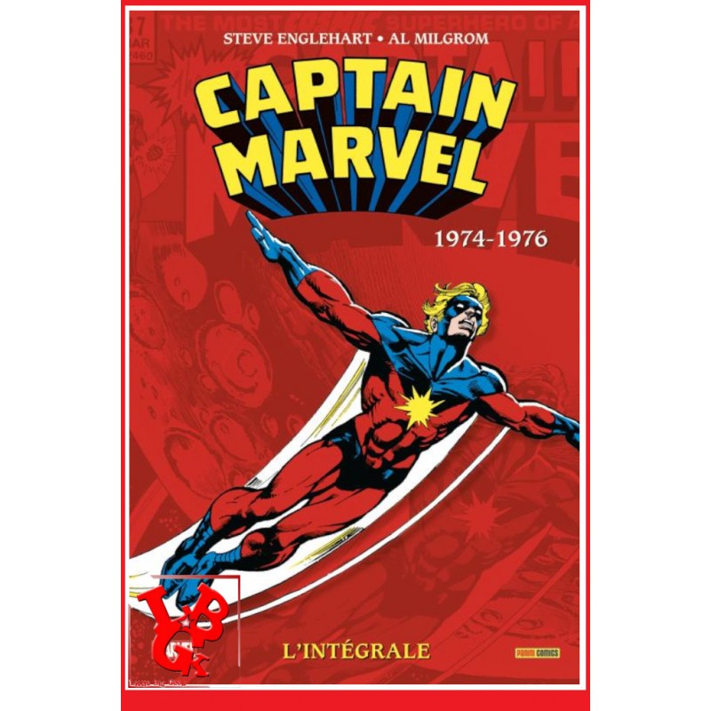 CAPTAIN MARVEL Integrale 4 (Mars 2023) Vol. 04 - 1974-1976 par Panini Comics little big geek 9791039108591 - LiBiGeek