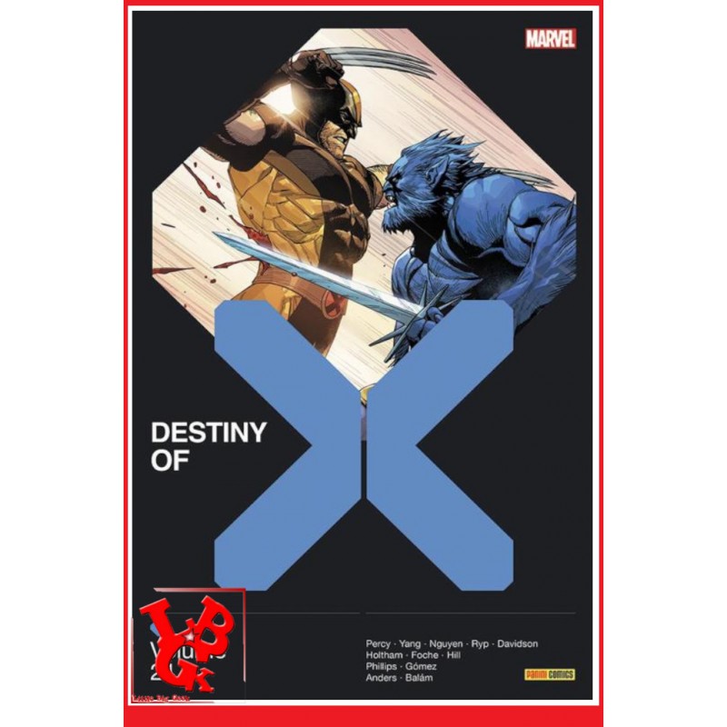 DESTINY of X - 24 (Janvier 2024) Mensuel Ed. Souple Vol. 24 par Panini Comics little big geek 9791039122443 - LiBiGeek