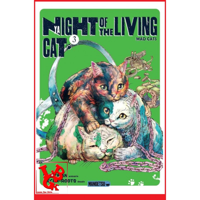 Nyaight of the Living Cat 3 (Decembre 2023) Vol. 03 Seinen par Mangetsu little big geek 9782382815724 - LiBiGeek