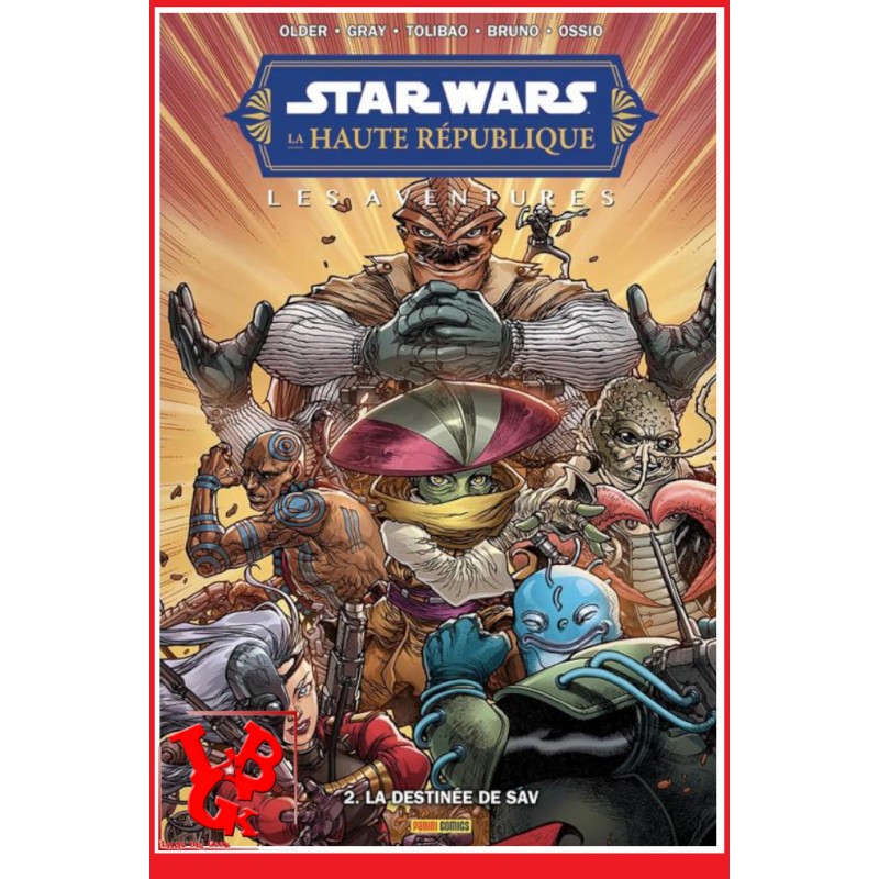 STAR WARS / La Haute République : Les aventures 100% - 2  (Janvier 2024) Vol. 02 La destinée de Sav par Panini Comics little big