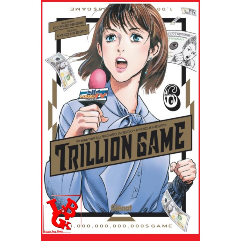 TRILLION GAME 6 (Janvier 2024) Vol. 06 - Seinen par Glenat Manga little big geek 9782344061237 - LiBiGeek