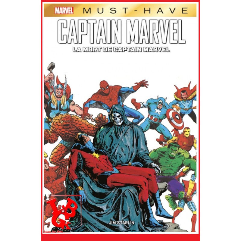 CAPTAIN MARVEL Marvel Must Have (Fevrier 2024) La mort de ... par Panini Comics little big geek 9791039122788 - LiBiGeek