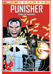 PUNISHER Marvel Must Have (Fevrier 2024) Zone de guerre par Panini Comics little big geek 9791039122771 - LiBiGeek