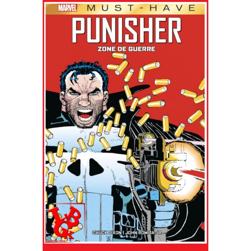 PUNISHER Marvel Must Have (Fevrier 2024) Zone de guerre par Panini Comics little big geek 9791039122771 - LiBiGeek